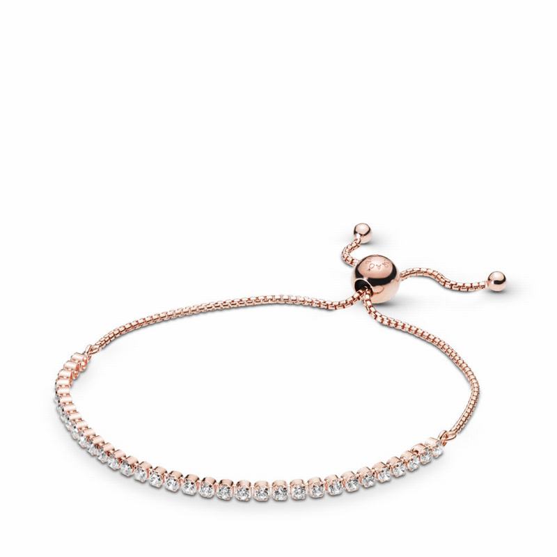 Bratara Reglabila Pandora Rose™ Sparkling Strand (79KhvHwc)